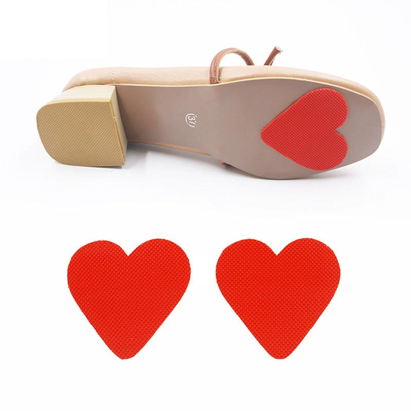 Резиновый Противоскользящий коврик для подошвы, противоскользящие наклейки, износостойкая обувь на высоком каблуке, защита от падения, бесшумная накладка на подошву передней части стопы