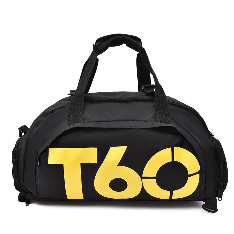 Bolsa de deportes al aire libre, bolsa de fitness, impermeable, separación en seco y húmedo, mensajero multifuncional de gran capacidad, bolsa de viaje portátil, bolsa de lona