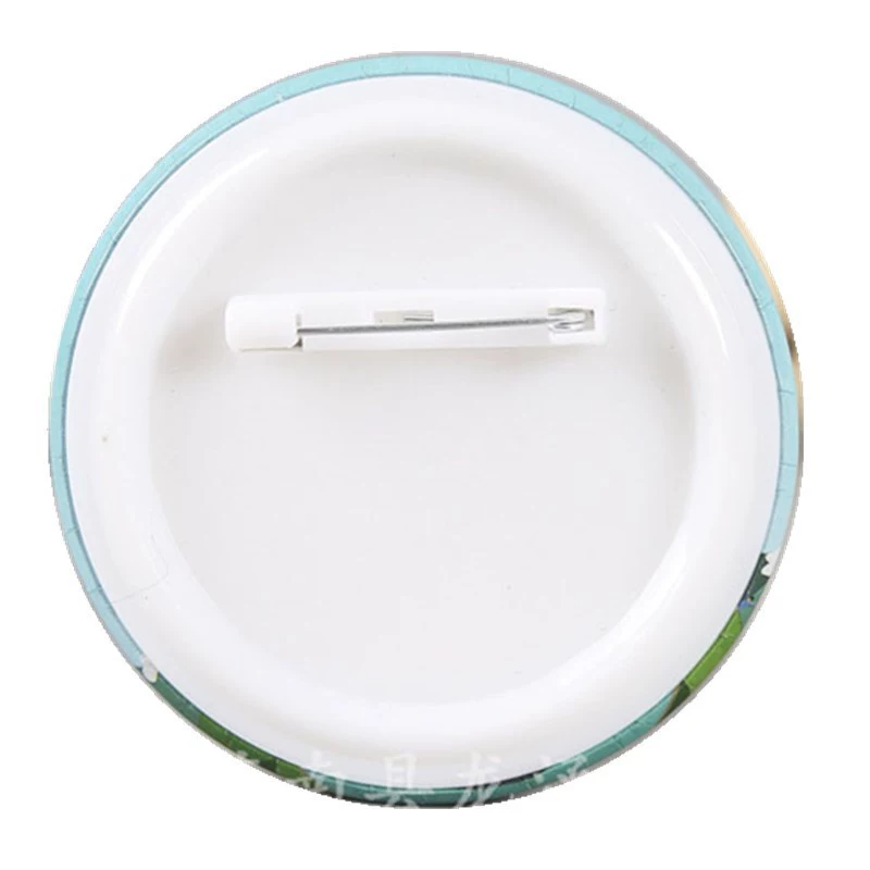 Индивидуальные круглые жестяные значки, милые мультяшные аниме-значки, детские значки, школьные значки, классные значки оптом