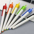 塑料圆珠笔批发厂家 圆珠笔印logo 会议书写笔 广告笔