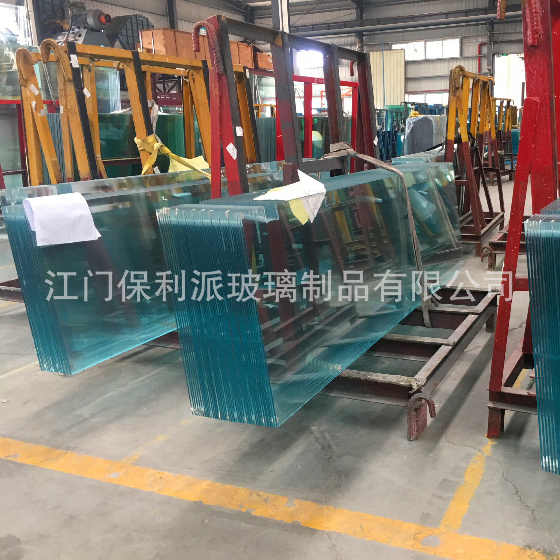 厂家直销5mm6mm8mm中空夹胶钢化玻璃 建筑幕墙玻璃 钢化玻璃定 制