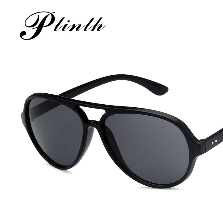 Large frame aviator sunglasses 4125 European and American retro double beam sunglasses cross-border Fashion men's and women's sunglasses