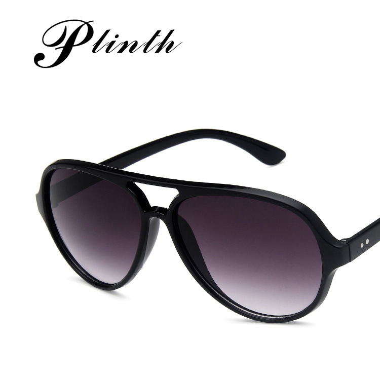 Large frame aviator sunglasses 4125 European and American retro double beam sunglasses cross-border Fashion men's and women's sunglasses