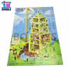 Foreign Trade Russian toy Children's Engineer Architects Russian Board Game Toy