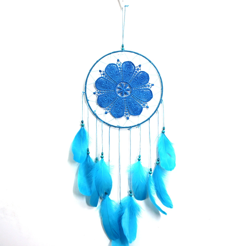 Ms6013 ins 6013 INS Goose Flower D drifting dream catcher дом перо подвесной творческий ремесло ловушка сновидений