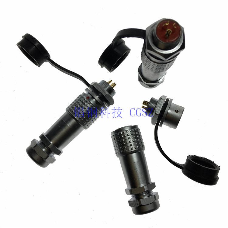 PZ12IP67���ղ�ͷ 2~8оF1213���IP67���� ����Բ��������ip67ͭ