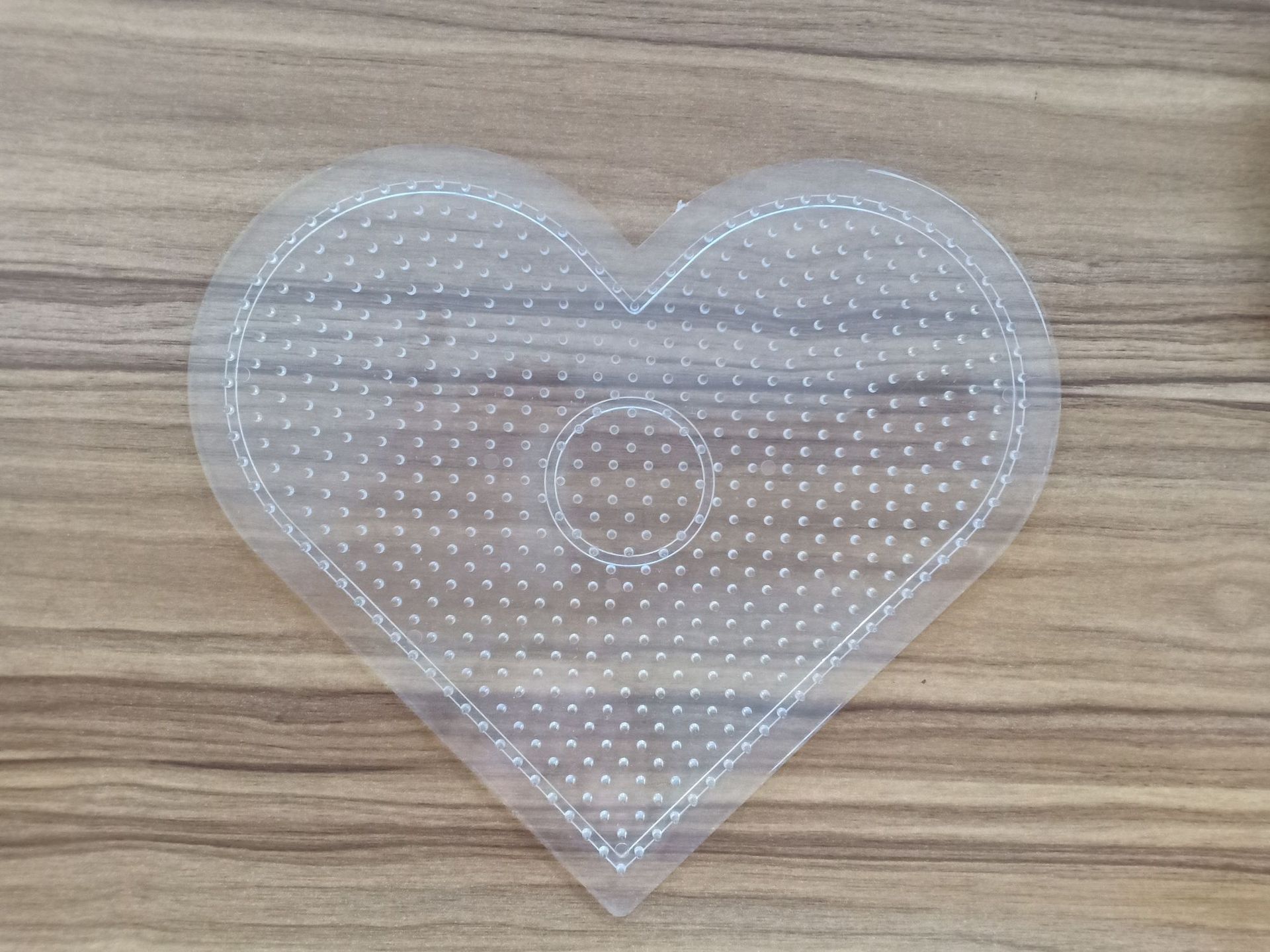 Amazon Venta caliente 5mm pinduodou plantilla hexagonal grande DIY pinduodou plantilla transparente fábrica en stock al por mayor