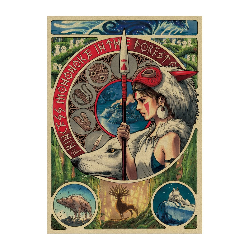 Картина из кожи в виде мультфильма, 51.5×36 см, мягкая подложка из искусственной кожи