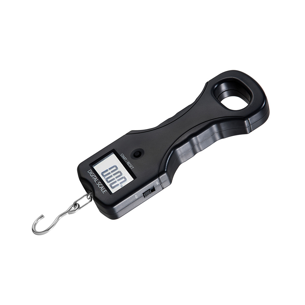 厂家电子数显钓鱼秤 外贸礼品便携式手提秤 30kg电子秤行李秤