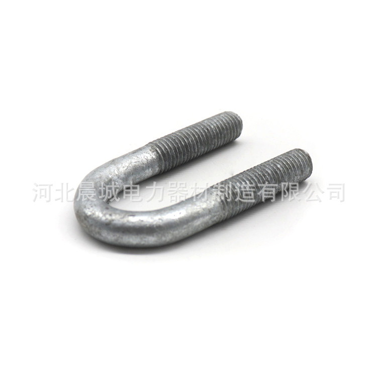 热镀锌U型螺栓 U型丝 电线杆用具规格齐全 可来图制做各种型号