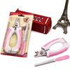 Factory direct sales 5003 [Large] with a knife set and plugging in pet nail cutting, pet nail tie