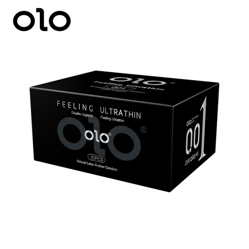 OLO English Ultra-Thin 001 Condom Adult Family Planning Novelty Condoms for International Trade on Shopee and Amazon