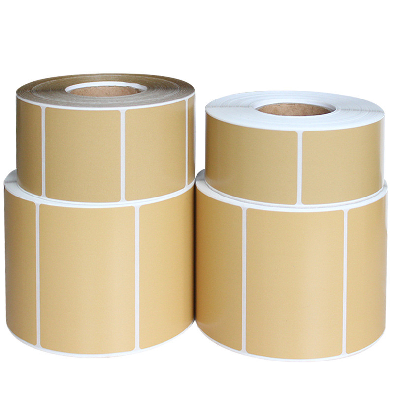 Coated Paper Kraft Paper Box Color 80*603040508090100 Printing Sticker Barcode Self-Adhesive Eco-Friendly Coated Paper Kraft Paper Box Color 80*603040508090100 Printing Sticker Barcode Self-Adhesive Eco-Friendly