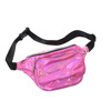 Summer belt bag, capacious chest bag, shoulder bag, sports polyurethane one-shoulder bag