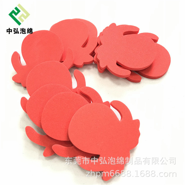 加工彩色EVA泡绵积木 eva泡绵冲压玩具 海洋小动物冲压成型