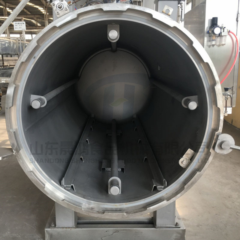 高温高压灭菌锅 茶饮料高温杀菌设备 蒸汽式高温杀菌锅