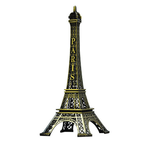 Paris Eiffel Tower ornaments home crafts decorations tower model Paris style with box wholesale