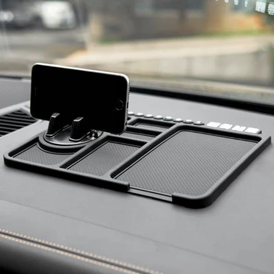 Car anti-slip mat multi-function Anti-slip mat - black-b-product