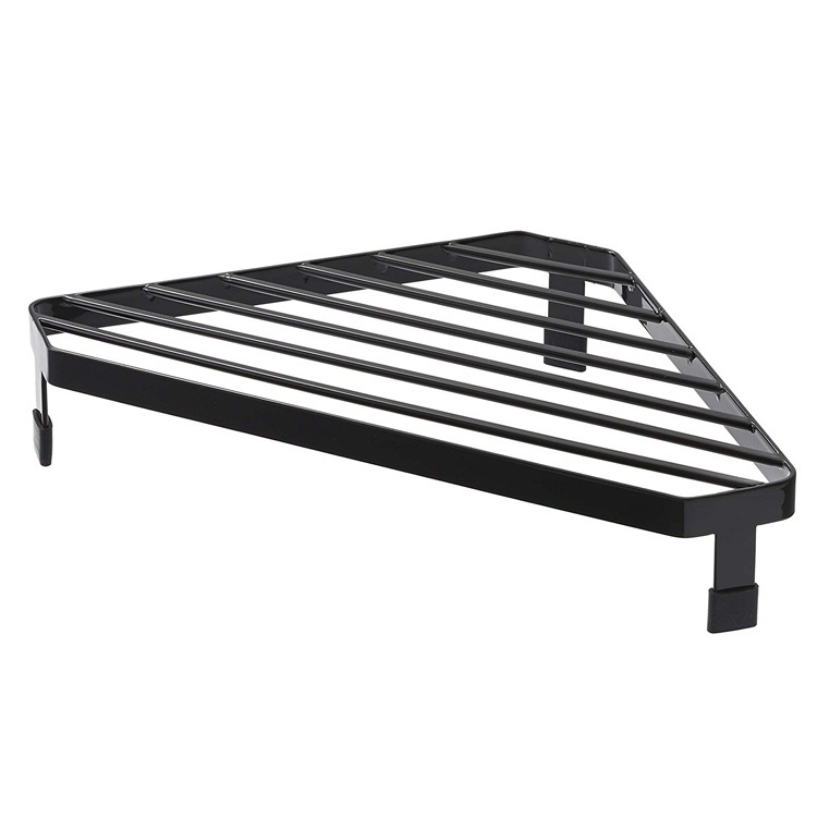 Rack de almacenamiento de escritorio transfronterizo Baño Cocina ponche libre triángulo Gel de ducha estante de la esquina estante de almacenamiento en el hogar