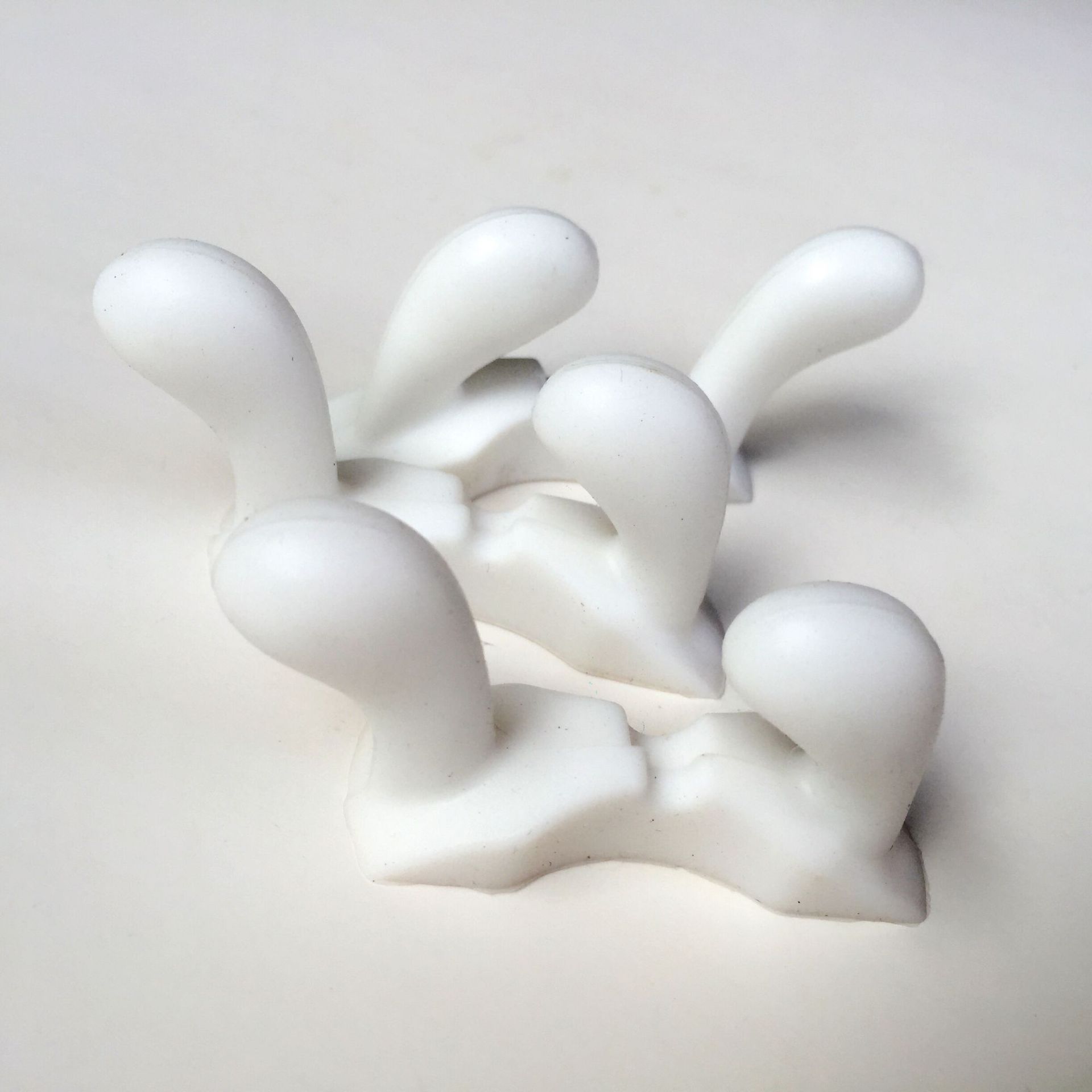 厂家直供硅胶制品 玩具动物硅胶耳朵 兔耳朵 硅胶杂件硅胶配件