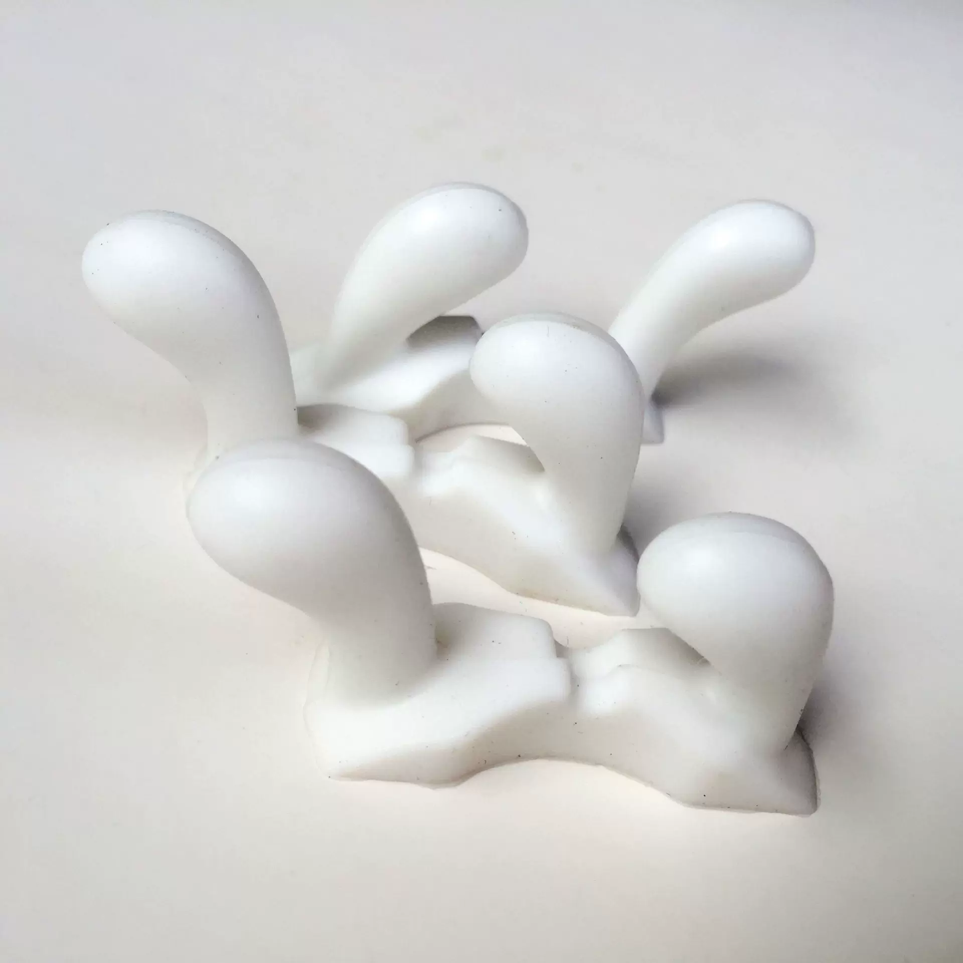 厂家直供硅胶制品 玩具动物硅胶耳朵 兔耳朵 硅胶杂件硅胶配件