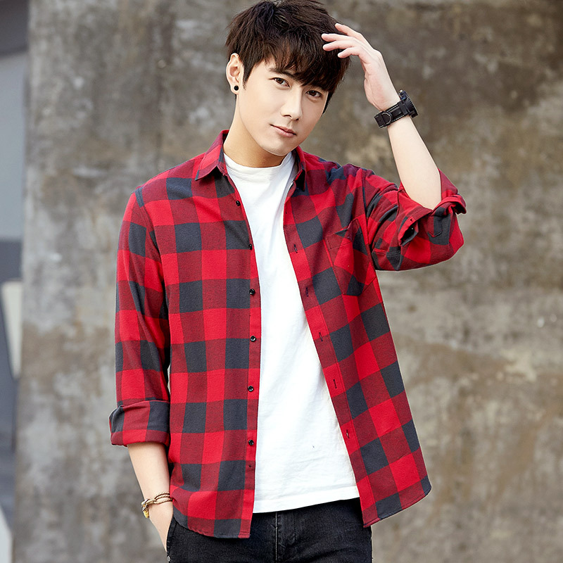 Spring breathable shirt for leisure