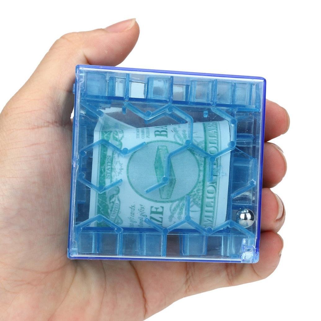 Transfronterizo Venta caliente kindergarten inteligencia educación temprana regalo creativo descompresión cubo alcancía juguete 3D laberinto tridimensional