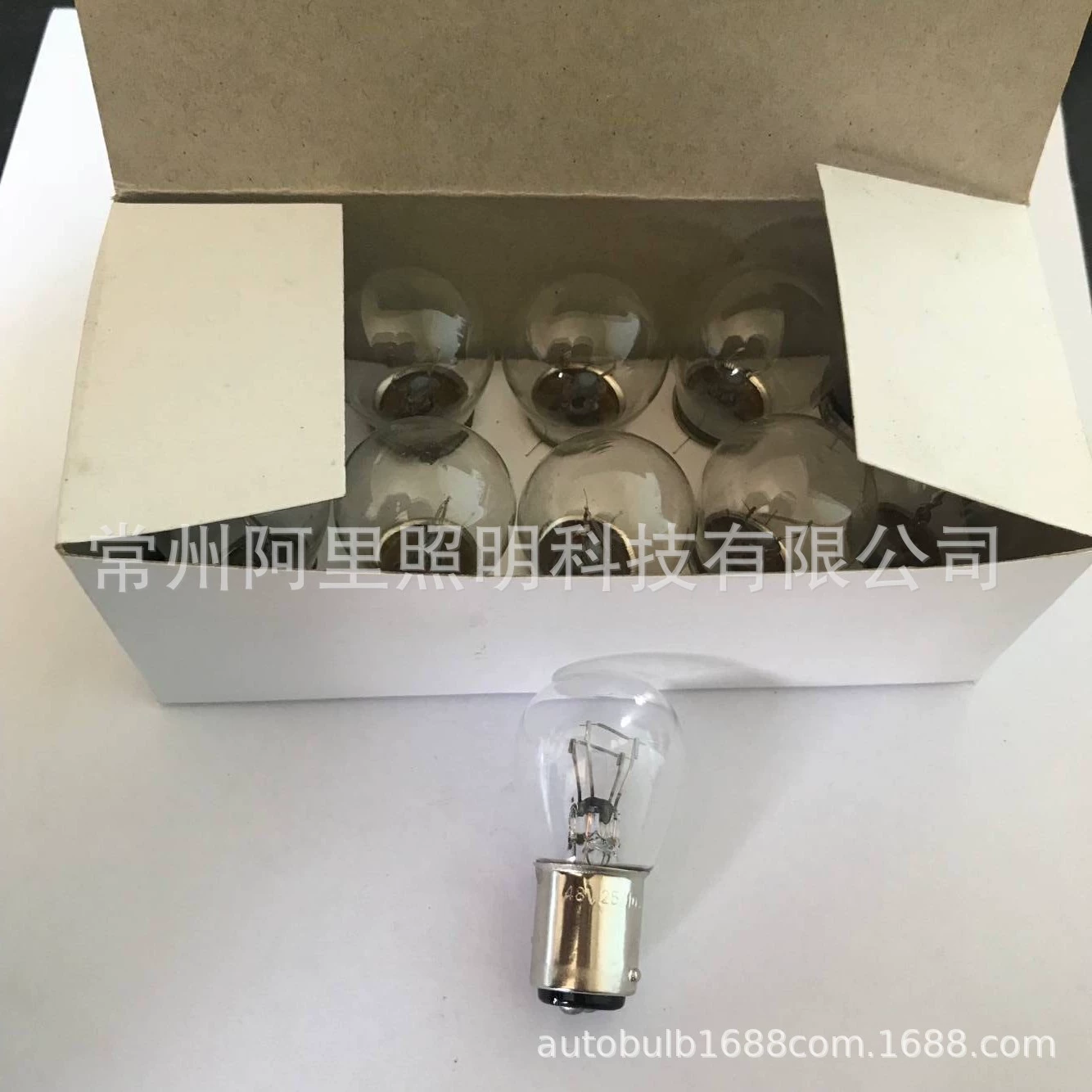Car Direwn 1156 12V21W Foot Single Single Point Loose Bulfub 1073 S25