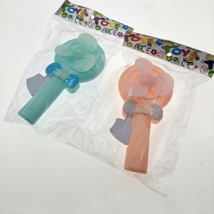 M7621 Lollipop ventilador de presión de mano mini mano Linda ventilador eléctrico Yiwu 2 yuanes tienda de suministro al por mayor