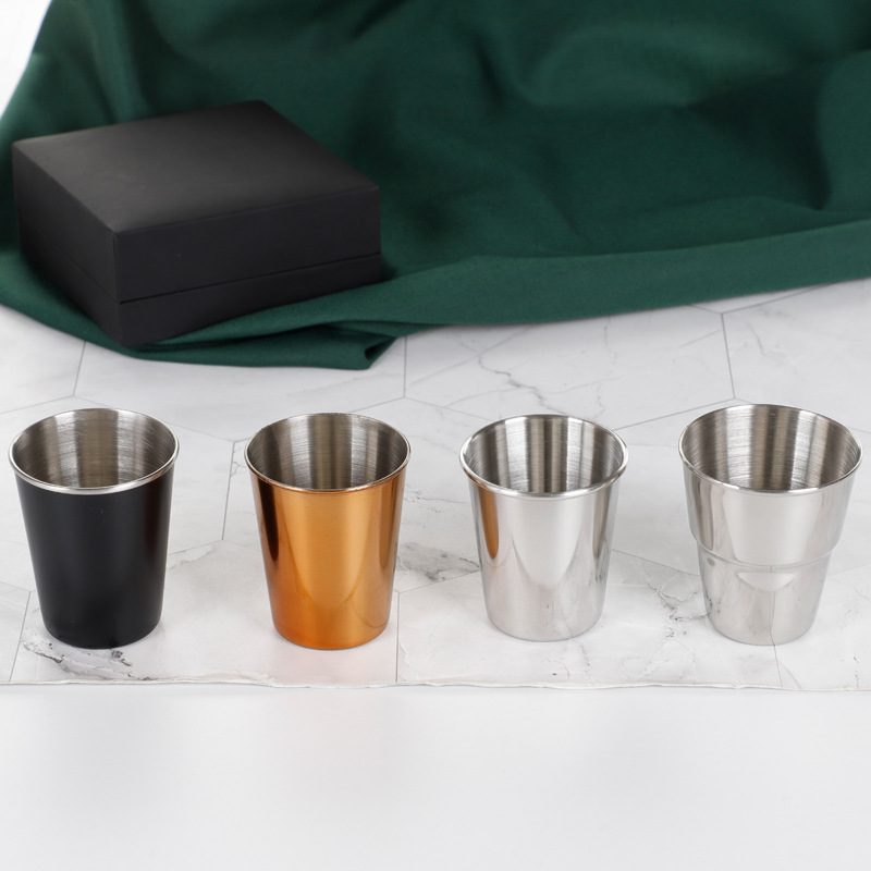 Shot glass stainless steel