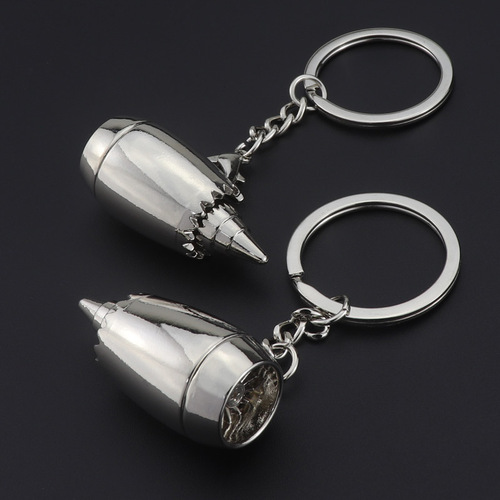 Creative aircraft engine gift keychain airline business promotion gift aircraft keychain pendant customization
