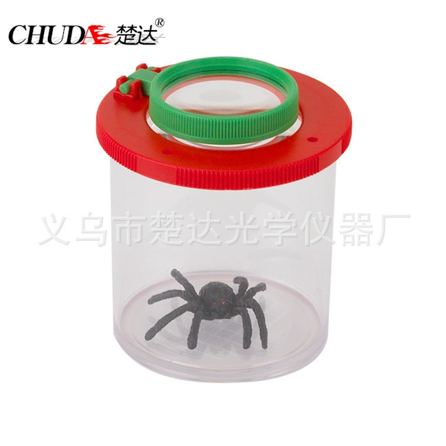 Chuda Дети учатся наблюдать за насекомыми Мелкие животные Цилиндрический рептилия Паук Расширенный зеркальный просмотр 20167A