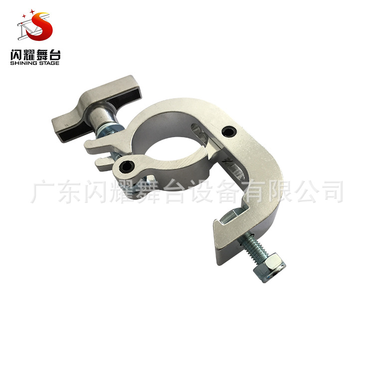 专业生产各类铝合金TRUSS架灯钩 灯光音响架套筒环扣等配件