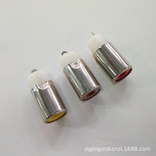 莲花母座 3.5DC头 耳机插针RCA母头 6.35单声 双声麦克风音频头