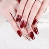 Fake nails for bride for manicure, nail stickers for nails, photography props, 24 pieces, wholesale