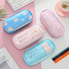 Polyurethane pencil case for elementary school students, pig