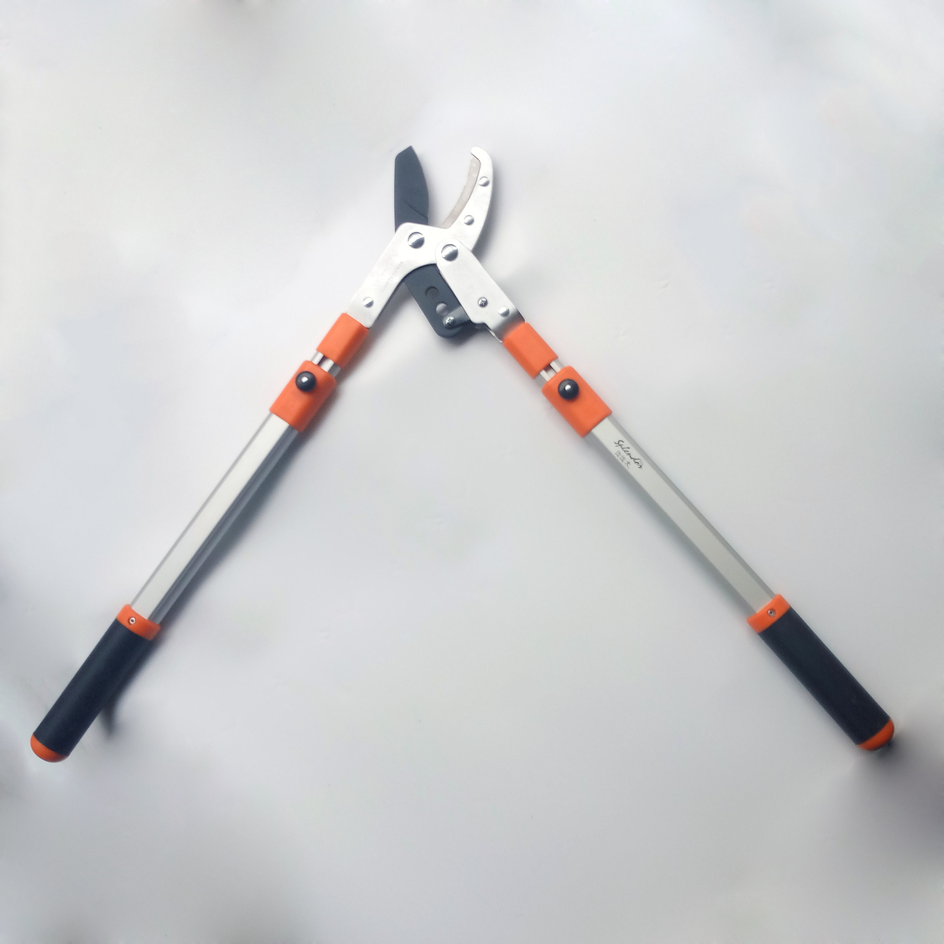 牌大力剪刀园林粗枝剪伸缩剪刀铝合金手柄弯头修枝剪树E18