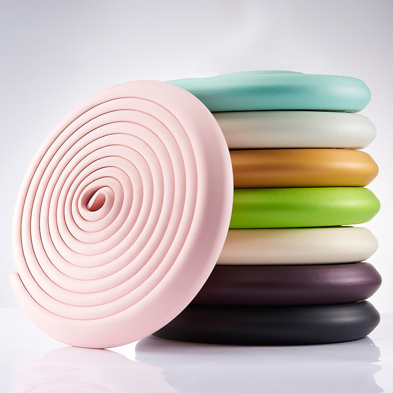 Suministro directo de fábrica tira anticolisión para niños esquina protectora de goma extrusión tira de colisión borde de la esquina de la mesa cubierta de seguridad para niños tira anticolisión