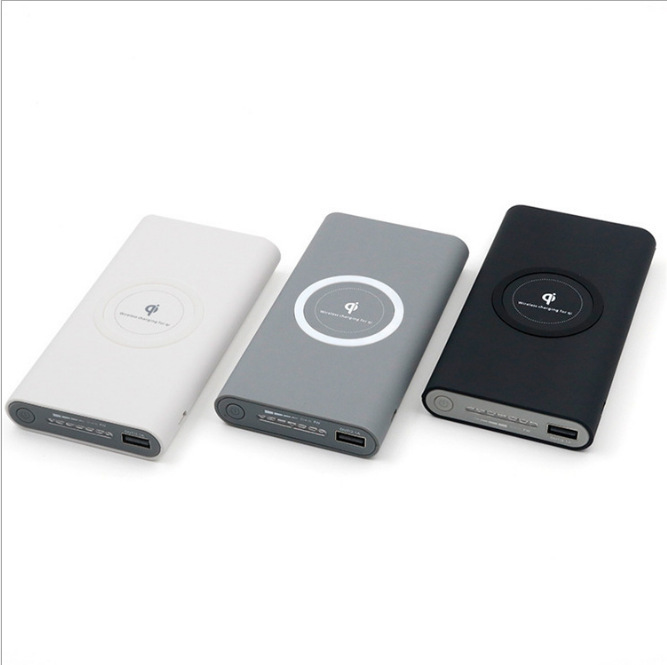 New Qi Wireless Power Bank 10000 Mah Large Capacity Mobile Phone Wireless Charging Mobile Power Supply Gift Customization New Qi Wireless Power Bank 10000 Mah Large Capacity Mobile Phone Wireless Charging Mobile Power Supply Gift Customization