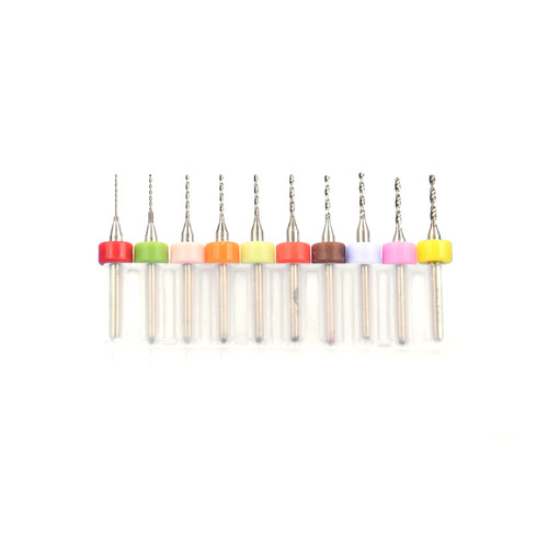 PCB drill bit circuit board fixed shank drill carbide small drill bit engraving drill bit 10 pieces wholesale manufacturer direct supply
