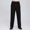 Black autumn trousers