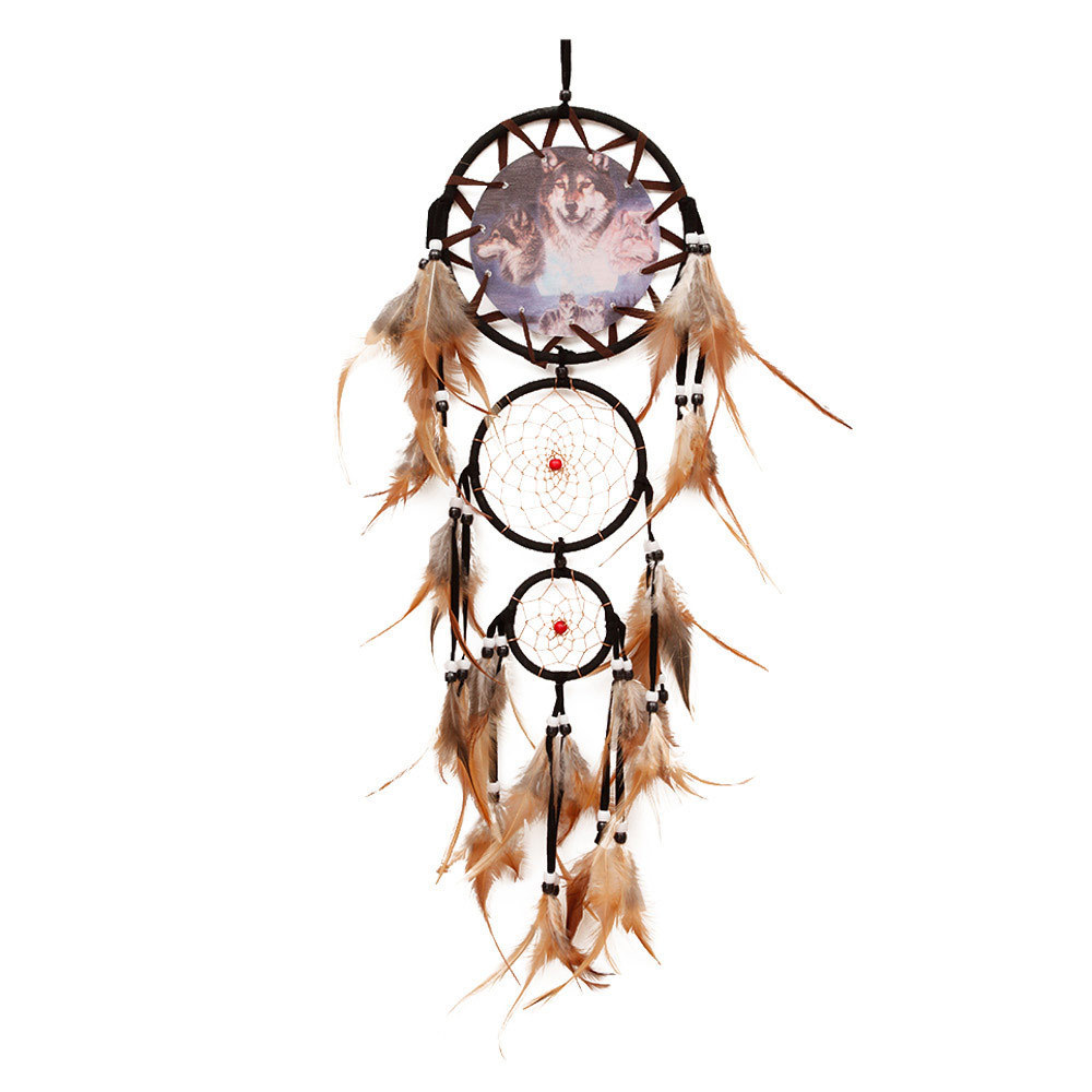 Retro Indian style handmade dream catcher net pendant cross-border for manufacturers Dream Catcher wind chime pendant