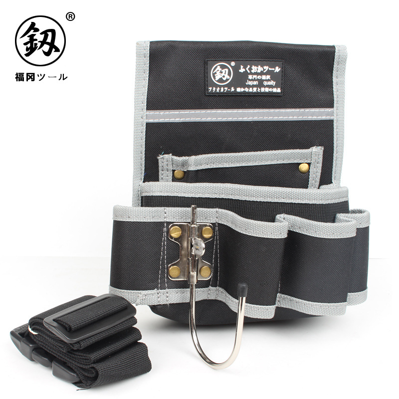 供应福冈工具多功能耐用帆布腰包多功能工具腰包电工挎包腰带