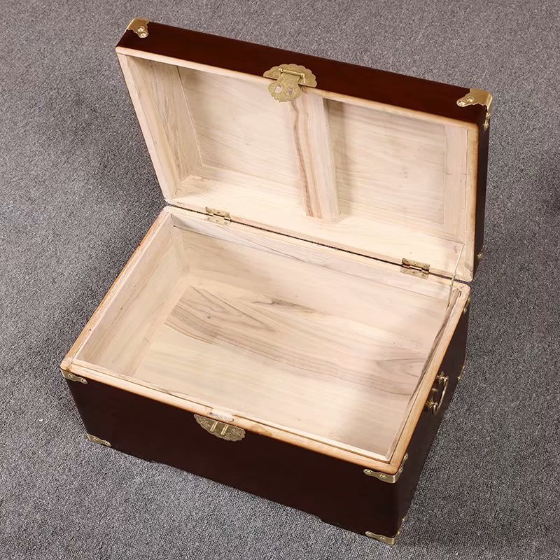 Caja de madera de la caligrafía de madera caja de madera de la genealogía caja de madera regalo vintage