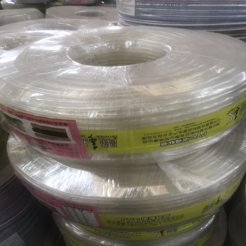 现货供应春天塑料透明PVC软管 塑料水管透明流体管 排水管