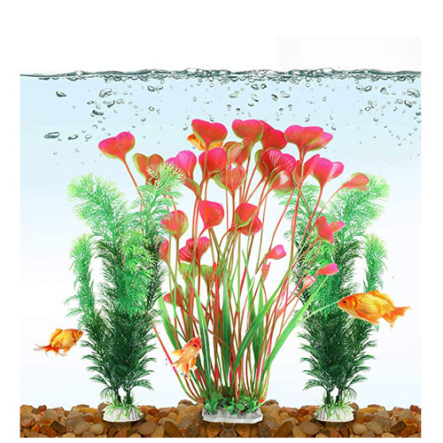 Simulated aquatic plants, aquarium plants, plastic fish tank plant decorations, aquatic plants, simulated aquatic plants set