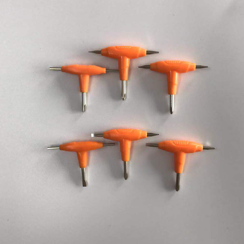 专用 T型 三用螺丝刀 内六角 一字 十字头多用螺丝刀