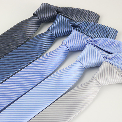 Lazy Man Tie Men Solid Color Small Tie Korean Style Tie Men Gray 5cm Korean Style Small Tie Wholesale