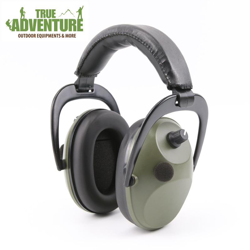 TB11-011G 밀리터리 그린 방음 사냥 헤드폰