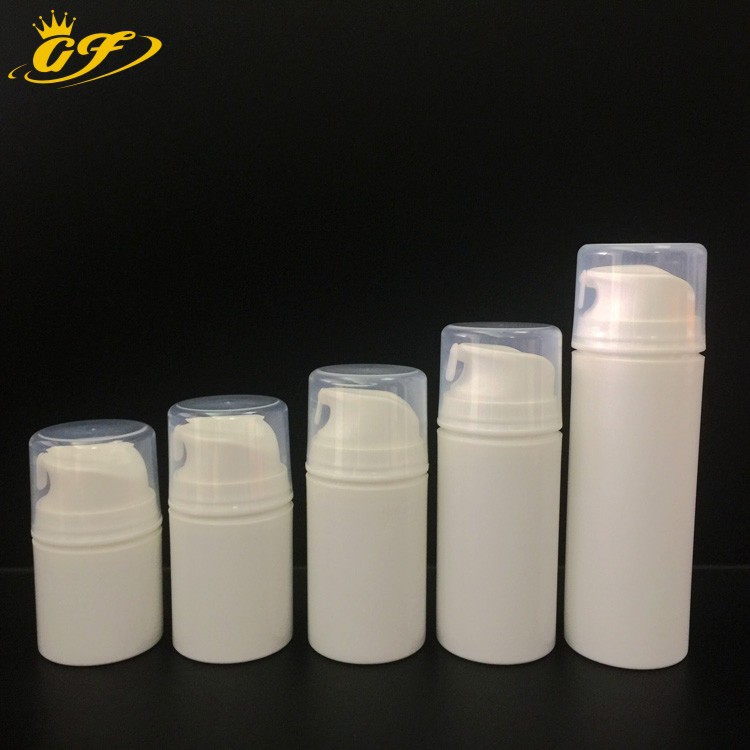 汕头厂家供应欧型真空瓶50G 100GPP真空乳液瓶子冰淇淋面膜瓶包装